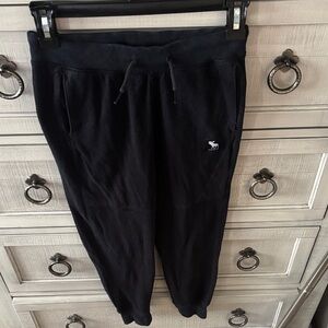 Abercrombie & Fitch Kids Black Sweatpants